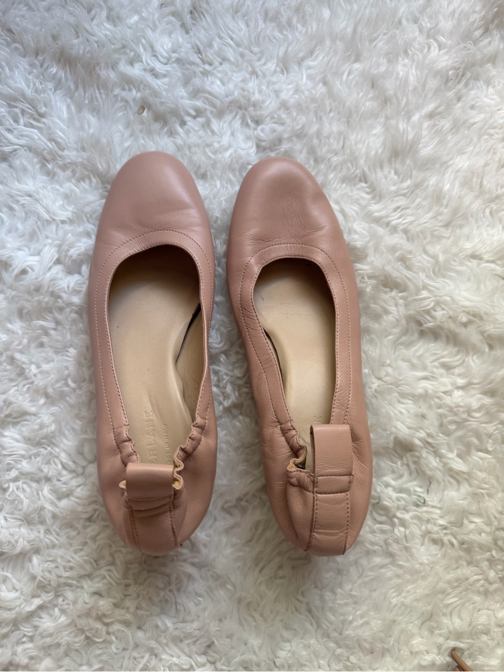 Everlane Women's Blush Leather Pump Heels 7.5